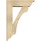Ekena Millwork Legacy Traditional Rough Sawn Bracket w/ Offset Brace, Douglas Fir, 6"W x 18"D x 26"H BKT0604X18X26LEC01RDF - alternate 4